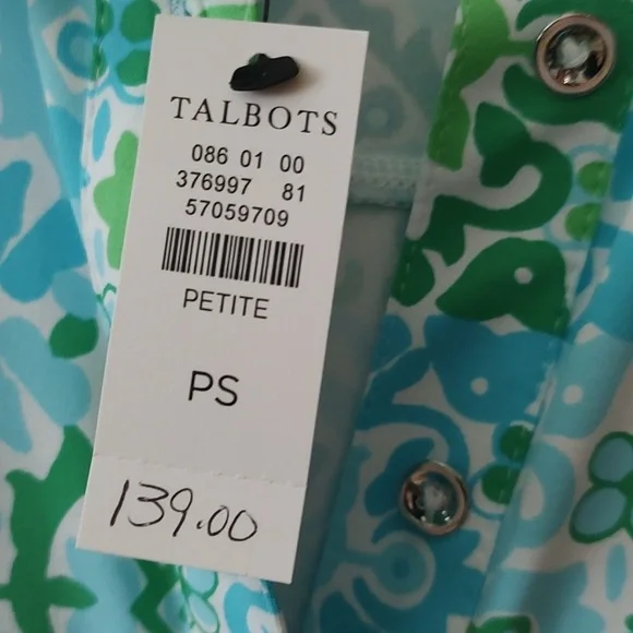Talbots Polo Dress NWT - Picture 7 of 8